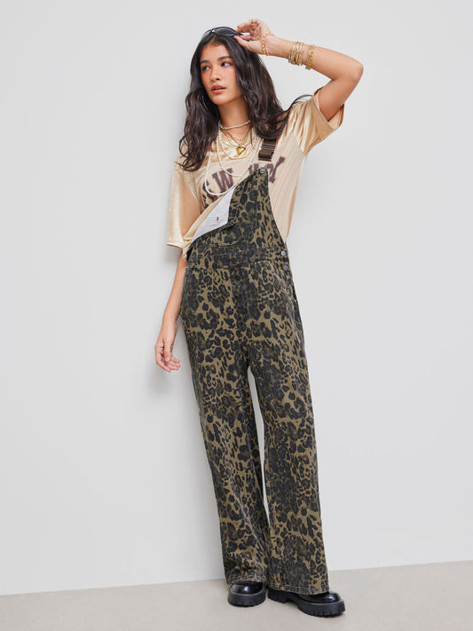 Leopard Overalls