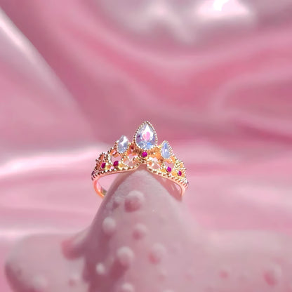 Rapunzel Crown Ring - Adjustable