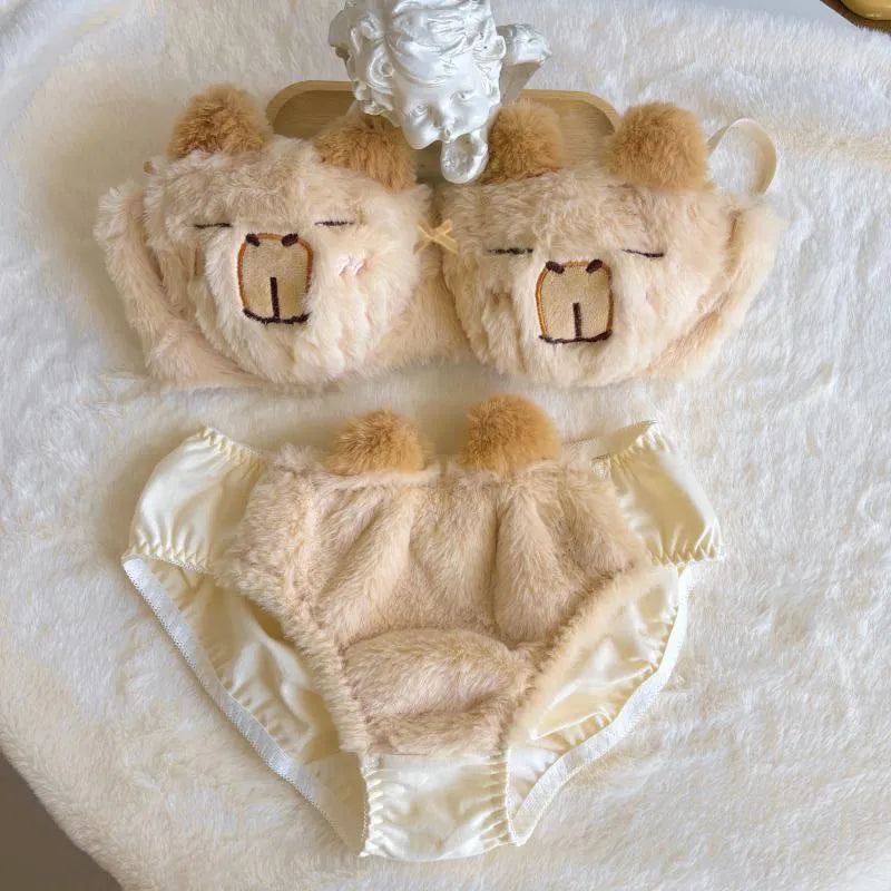 Fluffy Paws™ Plushy Lingerie Set