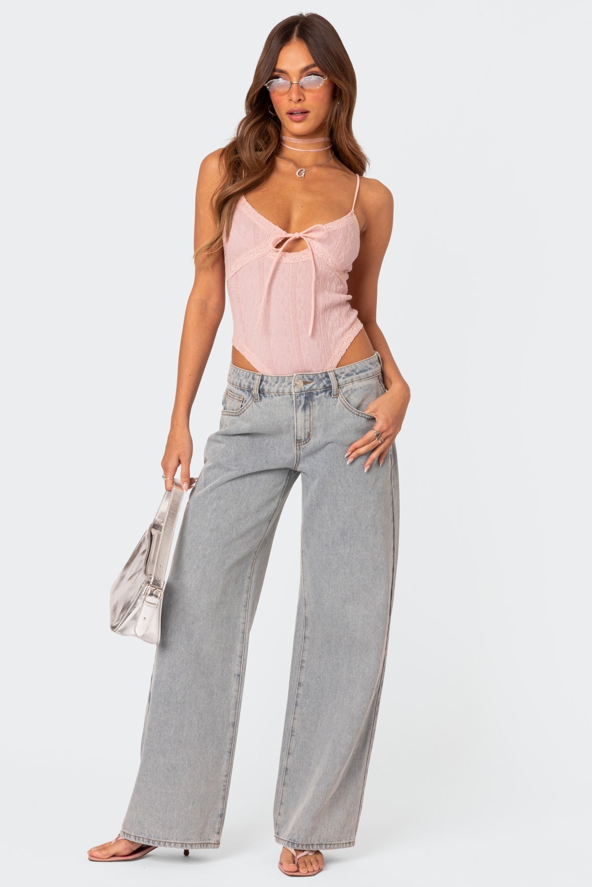 Coquette Bow Jeans