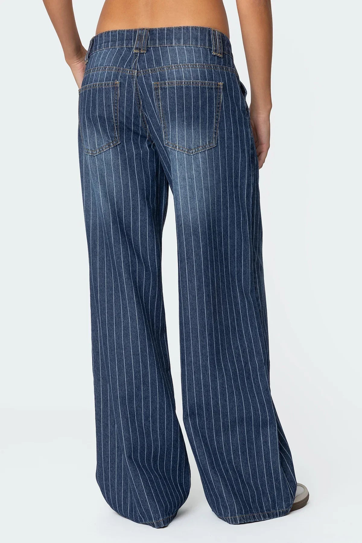 StripeForm™ - Wide Leg Jeans
