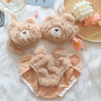 Fluffy Paws™ Plushy Lingerie Set