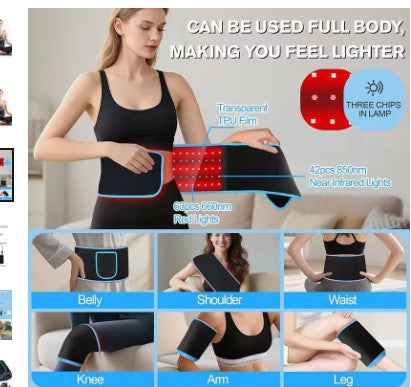 LumaRelief Red & Near Infrared Light Therapy Belt