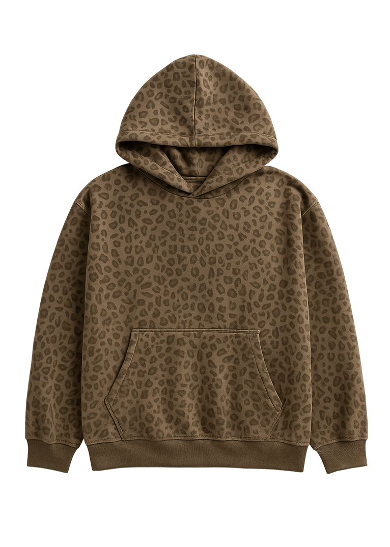 Spot Leopard Hoodie