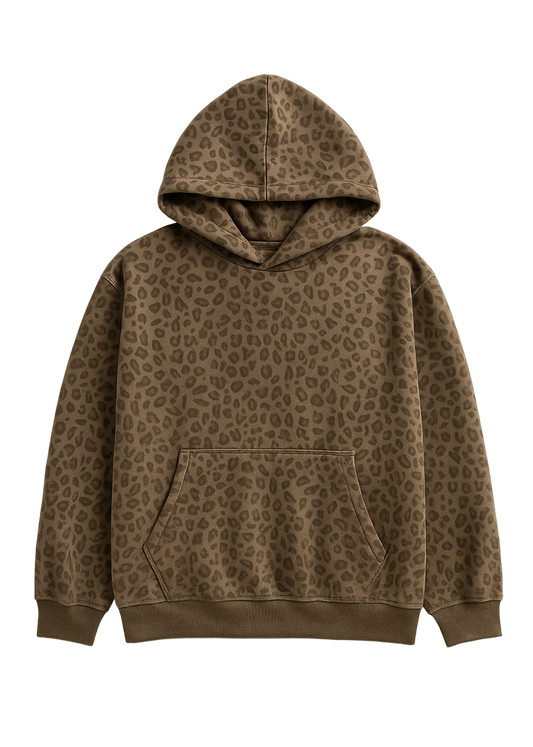 Spot Leopard Hoodie